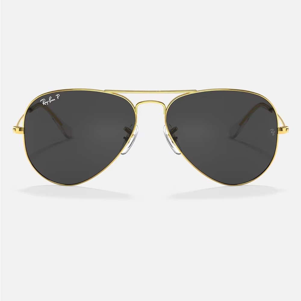 Ray-Ban Aviator Large Metal II - Black and Gold